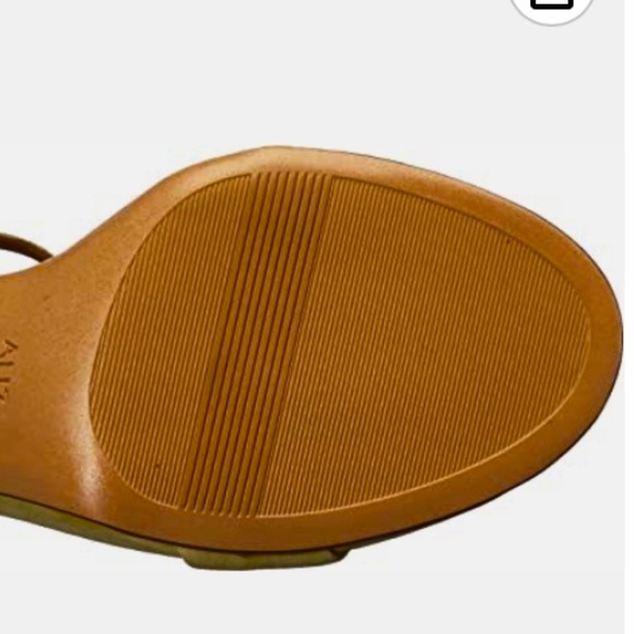 Naturalizer Kinsley Heeled Sandals in Tuscan Yellow Suede - Picture 5 of 10